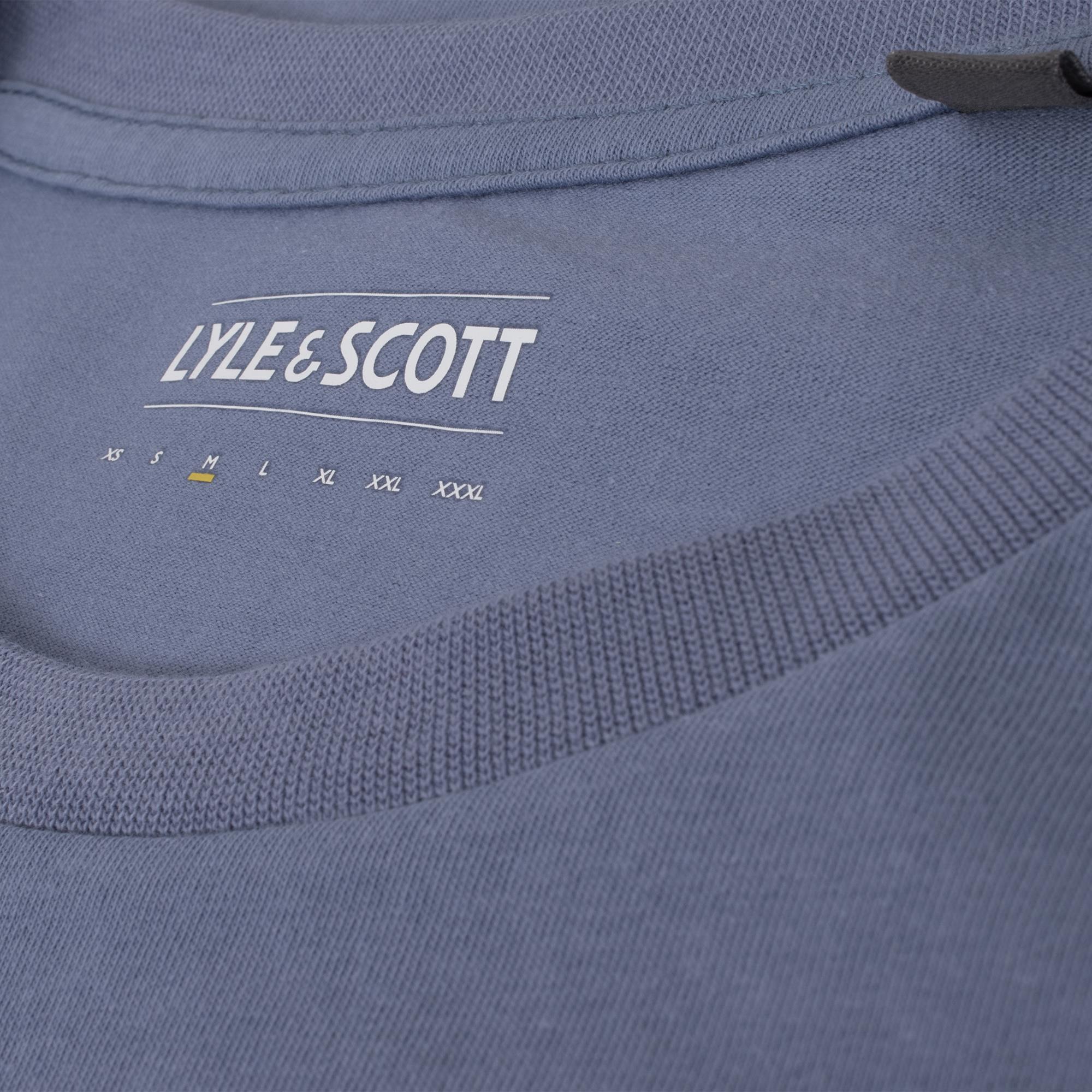 Lyle & Scott Martin SS Mens T-Shirt Explorer Blue